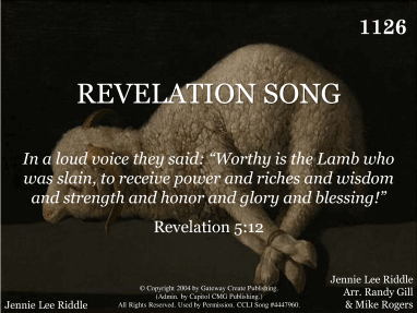 Revelation Song Lyrics  Revelation song, Praise and worship songs
