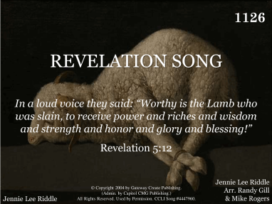 Revelation Song