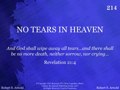 Tears In Heaven