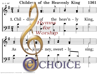 Children of the Heavenly King - Beth's Notes
