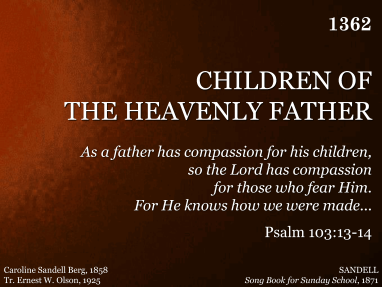 What Is Needed in Order for Us to Be a Child of The Heavenly