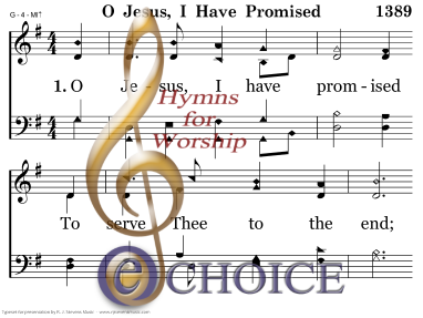 O Jesus, I Have Promised - Easy Guitar Sheet Music and Tab with Chords and  Lyrics