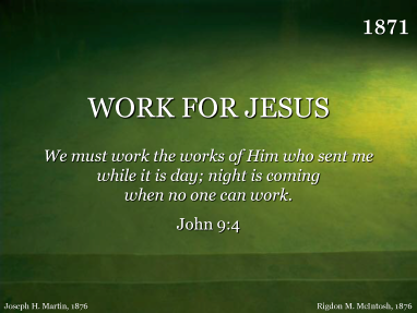 WORK FOR JESUS