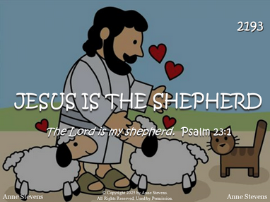 JESUS IS THE SHEPHERD
