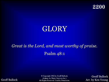GLORY