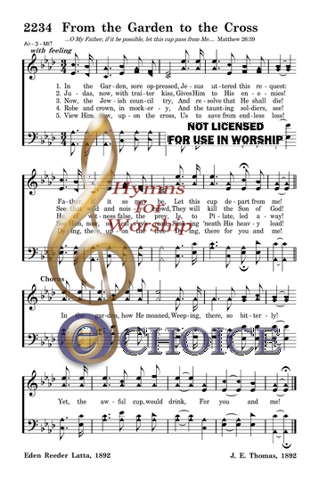 FROM THE GARDEN TO THE CROSS - Image 3