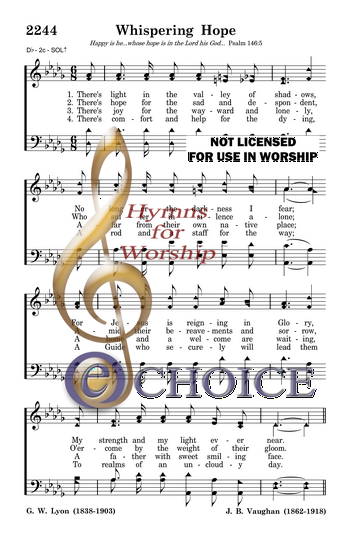 WHISPERING HOPE - Image 3