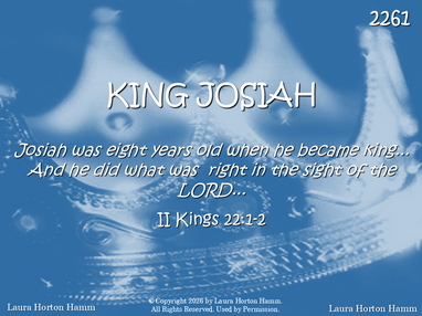 KING JOSIAH