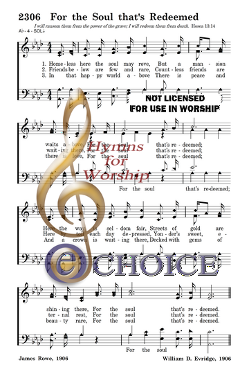 FOR THE SOUL THAT'S REDEEMED - Image 3