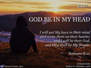 GOD BE IN MY HEAD