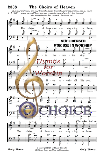 THE CHOIRS OF HEAVEN - Image 3